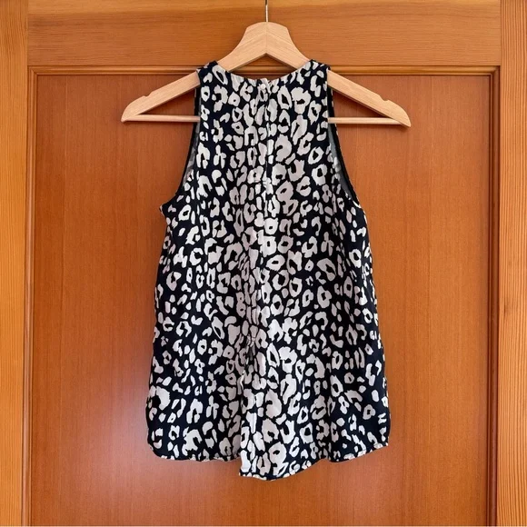 ALC silk leopard print tank - Picture 2 of 5